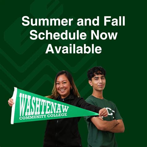 washtenaw community college summer classes